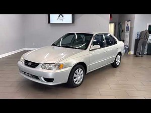 2002 TOYOTA COROLLA LE 4D FWD 1.8L I4 SEDAN