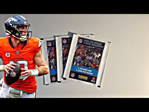 PANINI NFL STICKER & CARDS || 3 Tüten Unboxing