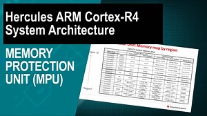 Hercules ARM Cortex-R4 System Architecture: Memory Protection Unit (MPU) | 影片 | TI.com