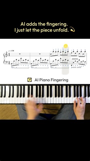Practicing with AI Fingering — Passacaglia 🎹✨