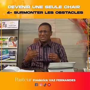 48K views · 2.5K reactions | Le mariage selon Dieu Étape 3 : "Devenir une seule chair". 4- SURMONTEZ LES OBSTACLES Je parle aux hommes et aux femmes. #mariages #vasesdhonneur #eglise | Pasteur VAZ FERNANDES Frédérick | Facebook