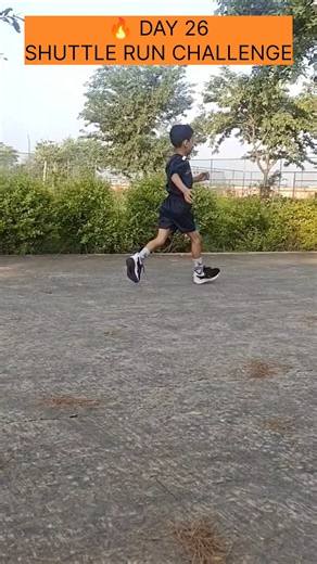 Day 26 | Shuttle Run Challenge | Speed & Agility Workout #Shorts