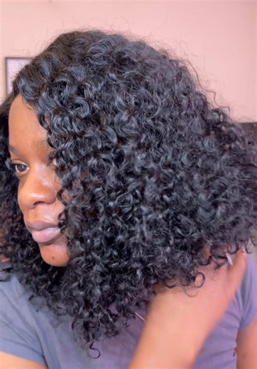 I’m in loveeee with this curl pattern 😍😍😍 @GIESWY Hair Hub #gluelesswig #gluelesswigs #gieswyhair