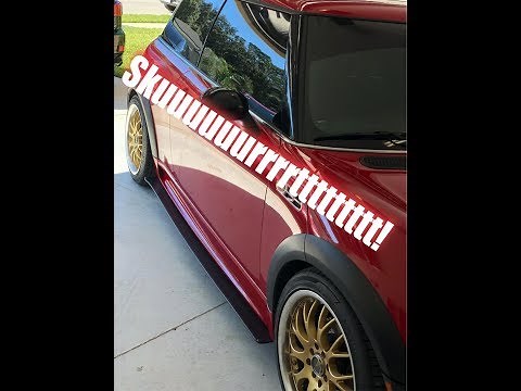 INSTALLING SIDE SKIRTS -MINI COOPER S- R53