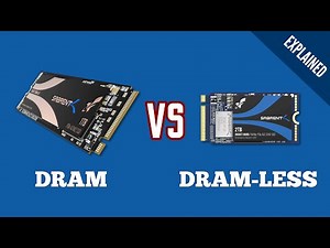 DRAM SSD vs DRAM-Less SSD | EXPLAINED