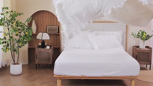 WONGS BEDDING Black Comforter Set King,3 Pieces Ruffle Farmhouse Shabby Chic Boho Comforter for King Bed,Soft Textured Bedding Set with 1 Ruffle Comforter,2 Tufted Pillowcases 104"×90"