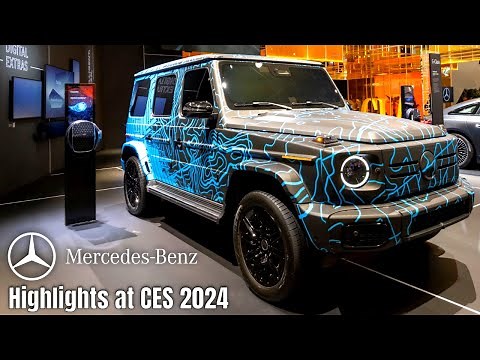 Mercedes-Benz Highlights at CES 2024