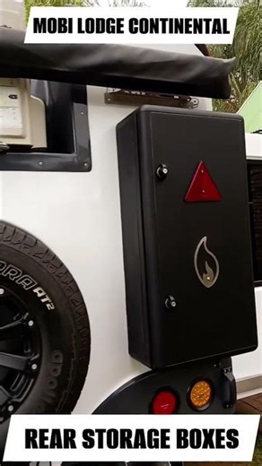 Offroad Caravan Storage Cabinets Installed for Additional Storage Space | Mobi Lodge / Mobi Nomad