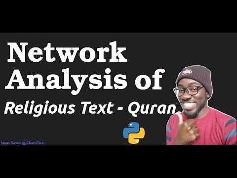 Social Network Analysis of Quran Characters using Python