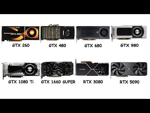 Every NVIDIA GTX Graphics Card Explained in 17 Minutes