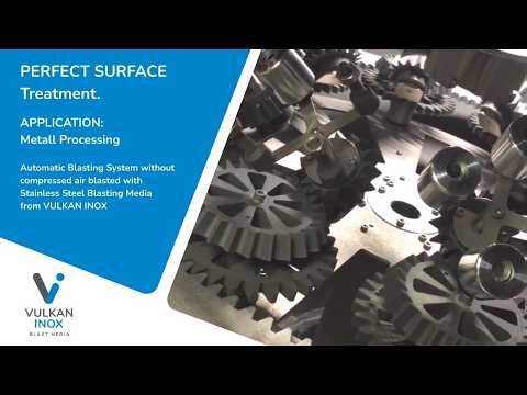 ✨ Perfect Surface treatment -Metal processing-with Stainless Steel Media | VULKAN INOX ✨