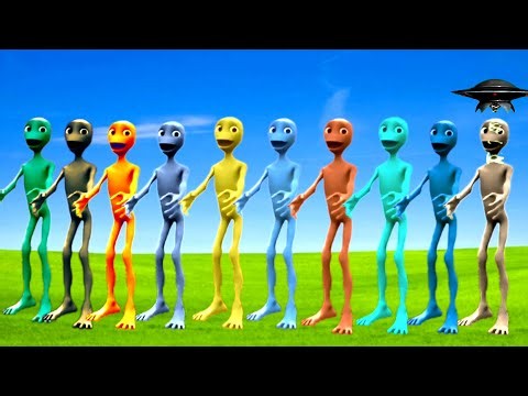 Green Alien Dance | Green Alien Dance challenge | Ultimate Alien Dance video | Dame tu cosita Dance