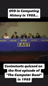 On this day in #ComputingHistory, in 1988, the very first episode of The Computer Bowl aired. This televised competition brought together the brightest minds in computing from the East and West Coasts of the United States, pitting teams of industry pioneers, engineers, and tech visionaries against one another in a battle of wits over computing trivia. | ACM - Association for Computing Machinery