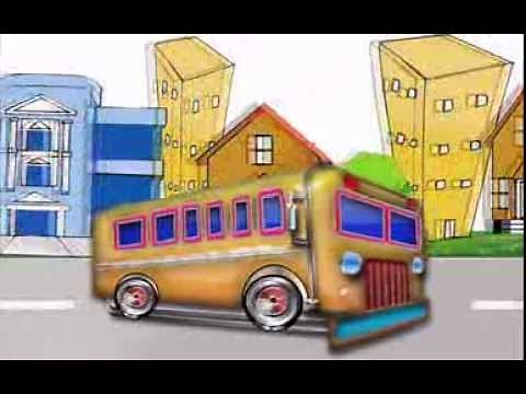 Rotile autobuzului se invartesc | Rotile autobuzului se invartesc in romana | Cantece copii