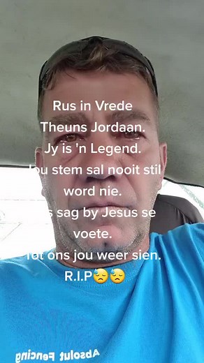 Remembering Theuns Jordaan: A Tribute to a Legend