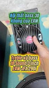 Nội Thất Loa Bass 30 Hay Nhất Nhì Nhà EAW - JFX290i