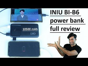 INIU BI-B6 power bank - full review