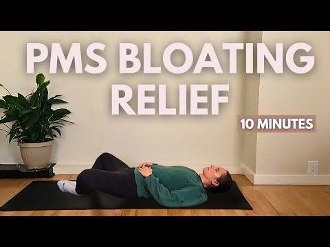 10-Minute PMS & Bloating Relief | Gentle Cramp-Soothing Stretch