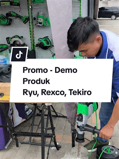 Ada Promo - Demo untuk produk Ryu, Rexco, dan Tekiro di Mega Sarana Bangunan Tangerang - Tigaraksa; jangan sampai kelewatan ya. Periode Event 19 - 24 Januari 2026 #supermarketbahanbangunan #tangerang #demoproduk #megasaranabangunan #promomakangajian