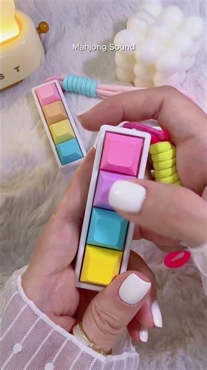 Unbox fidget clickers with colorful pink keycaps. #unboxing #desksetup #fidgettoys