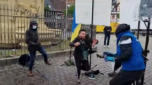 Cop, 29, dies after being stabbed in head during attack at anti-Islam rally