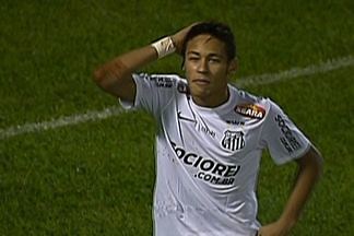 Neymar faz quatro, dança hit novo e Santos goleia o rebaixado União Barbarense