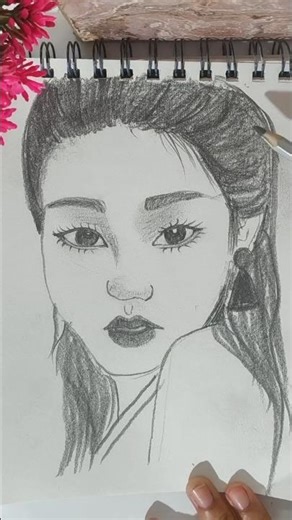 Face Sketching tutorial for beginners ✨ #viral #art #shorts