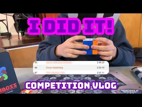 My best blindfolded result ever: NR 86!