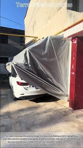 Smart Garage Alternative: Testing a Heavy-Duty Folding Car Tent