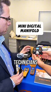 Elitech Smart Tools digital manifold. #hvac #hvactechnician #hvaclife #hvactech | Tony Mormino | Facebook