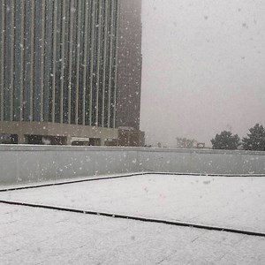 71 reactions | We’ve got snow downtown! (And everywhere else, it looks like.) But you know what that means: it’s slippery out there! Please be careful when heading into libraries today, on sidewalks and at entryways. Stay safe! | Pima County Public Library | Facebook