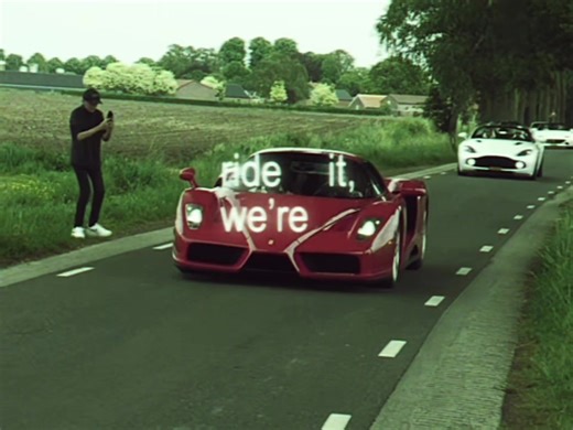 Ferrari Enzo: Car Spotting in Monaco