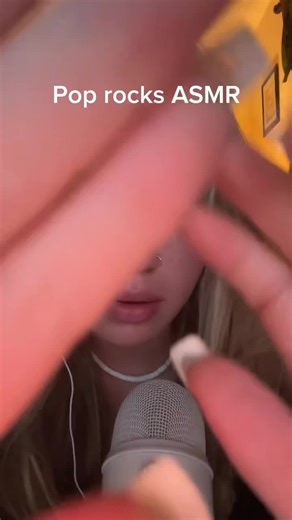 POP ROCKS ASMR 🫐 #wetmouthsounds #relax #asmrsleep #tingles | asmr sounds