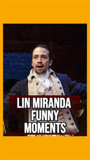 Lin Miranda funny behind the scenes#fry #funny #hamilton #Hamilton #core