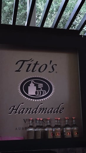 Tito’s handmade vodka is brining the party over at LCL 🤘 #HookEm | Texas Longhorns