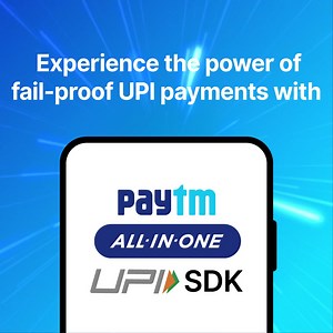 Boost your app’s performance with Paytm UPI SDK! 🚀 Keep your customers hooked so that they never leave your app with: 🔀90% payment success rates ⚡Superfast single-tap payments ✅Fully in-app UPI checkout Paytm UPI SDK is currently available for existing Paytm merchants. Stay tuned for more updates. Know more: https://b.paytm.me/P4B001 #PaytmUPISDK #PaytmKaro | Paytm
