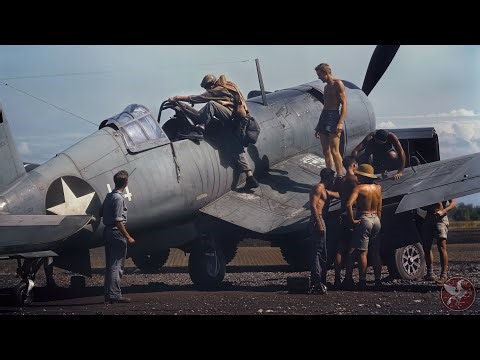 The Combat History of The Black Sheep Squadron [RARE RESTORED FOOTAGE AND INTERVIEWS]