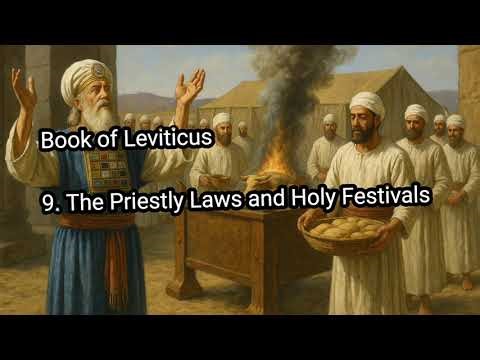 Book of Leviticus 9. The Priestly Laws and Holy Festivals