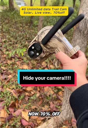 Innovative 4G Security Camera for Discreet Monitoring