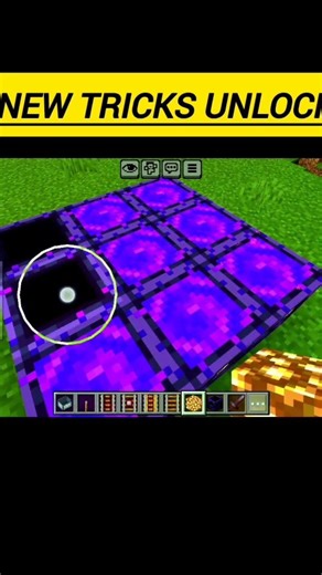 Minecraft New Tricks Unlock 😱#shorts