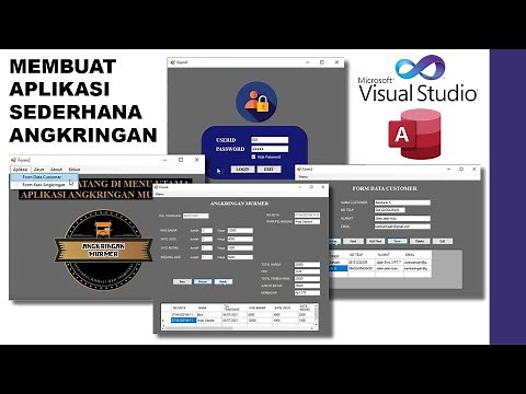 Membuat Aplikasi Sederhana Angkringan Menggunakan Visual Basic 2010 (VB.net) & Database Access 2019