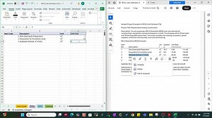 BOQ & Cost Estimator Excel Template: Instant Project Costing With PDF Example - Etsy