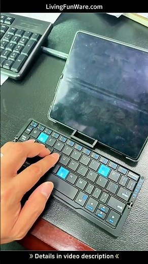 Folding - Fashionable - Portable - BOW Bluetooth Keyboard