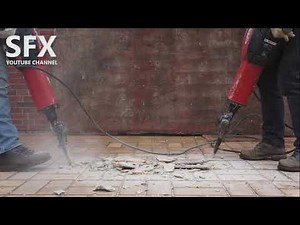 Jackhammer sound effect