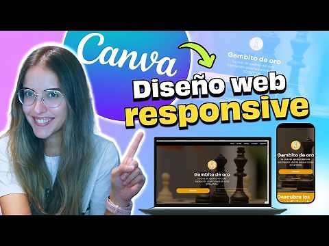 Create your RESPONSIVE website with Canva ✨