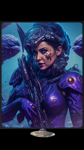 Alien Invasion by AI Art Lounge. Like and follow to support. I love to chat about AI art, shoot me a message