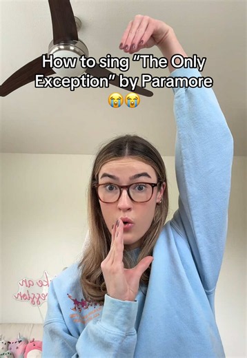 I’VE 😭 GOT 😭 A 😭 TIGHT 😭 GRIP 😭 ON 😭 REALITY 😭 #theonlyexception #paramore #singingtips #foryoupage
