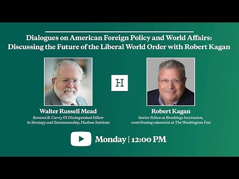 Discussing the Future of the Liberal World Order with Robert Kagan