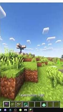 So teleportieren Sie mit Teleposer und Telos Sigil in Minecraft mit Blutmagie