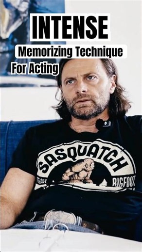 Intense Memorizing Technique (For Acting)